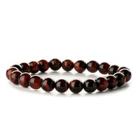 1 Piece Fashion Round Agate Handmade Bracelets sku image 26