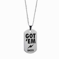 Simple Style Commute Letter 304 Stainless Steel Polishing 18K Gold Plated Men's Pendant Necklace main image 6