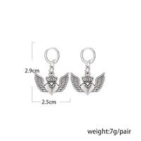 Retro Heart Plating Alloy No Inlaid Earrings main image 9