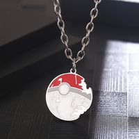 Hip-Hop Color Block 304 Stainless Steel Epoxy 18K Gold Plated Men's Pendant Necklace main image 7