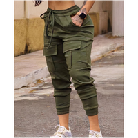 Women's Daily Street Simple Style Solid Color Full Length Casual Pants main image 5