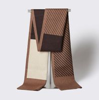 Men's Simple Style Stripe Fleece Scarf main image 1