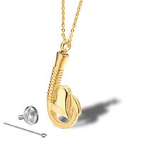 Hip-Hop Retro Solid Color 304 Stainless Steel Chain 18K Gold Plated Unisex main image 4