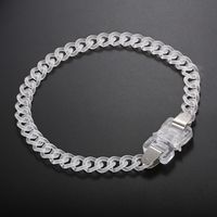 Hip-Hop Retro Classic Style Solid Color 18K Gold Plated 304 Stainless Steel Wholesale Bracelets Necklace main image 1