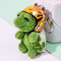 Cute Tortoise Plush Unisex Bag Pendant Keychain sku image 49