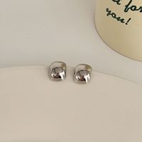 Wholesale Jewelry 1 Pair Simple Style Solid Color Mixed Materials Ear Studs sku image 10