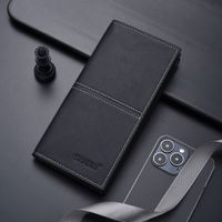 Men's Solid Color Pu Leather Open Long Wallets main image 3