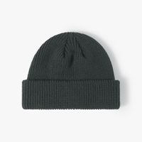 Unisex Simple Style Solid Color Crimping Wool Cap sku image 18