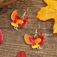 1 Pair Vintage Style British Style Bird Plating Alloy Gold Plated Ear Hook main image 2