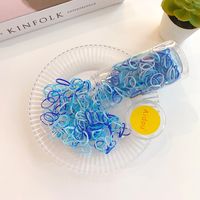 Cartoon Style Simple Style Round Elastic Band Hair Tie sku image 1