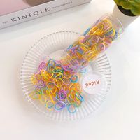 Cartoon Style Simple Style Round Elastic Band Hair Tie sku image 7