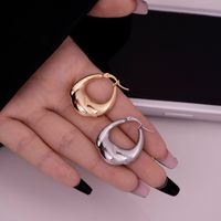 1 Pair IG Style Simple Style Geometric Plating 304 Stainless Steel Gold Plated Silver Plated Earrings main image 1