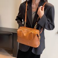 Solid Color Casual School Daily Women's Backpack main image 6