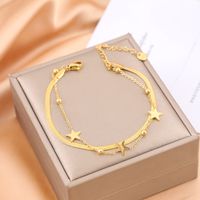 Style Simple Style Classique Star Acier Inoxydable Bracelets sku image 2