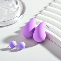 1 Pair Simple Style Solid Color Stoving Varnish Arylic Ear Studs sku image 5
