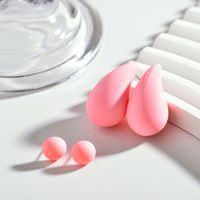 1 Pair Simple Style Solid Color Stoving Varnish Arylic Ear Studs sku image 8