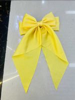 Women's Elegant Lady Solid Color Bow Knot Cloth Hair Clip sku image 13