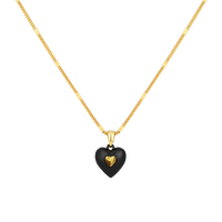Elegant Vintage Style Modern Style Heart Shape Copper Pendant Necklace main image 5