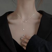 Basic Star Alloy Inlay Artificial Gemstones Women's Pendant Necklace sku image 1
