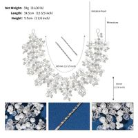 Elegant Einfacher Stil Blume Künstlicher Kristall Haarband sku image 1