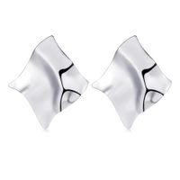 1 Pair Ig Style Simple Style Irregular Plating Alloy Ear Studs sku image 1