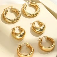 1 Set Ig Style Simple Style Water Droplets Solid Color Alloy Earrings Ear Studs main image 5