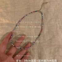 Simple Style Geometric Beaded Glass Women's Necklace 1 Piece sku image 16