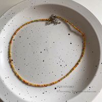 Einfacher Stil Geometrisch Perlen Glas Frau Halskette 1 Stück sku image 19