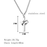 Hip-Hop Simple Style Cross Circle 304 Stainless Steel Polishing 18K Gold Plated Unisex Sweater Chain main image 7