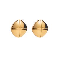 1 Pair Modern Style Simple Style Geometric Stainless Steel Ear Studs sku image 3