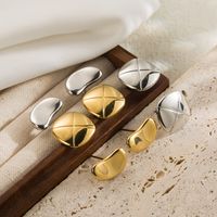 1 Pair Modern Style Simple Style Geometric Stainless Steel Ear Studs main image 2