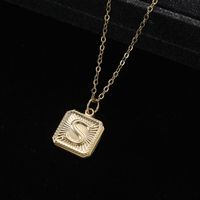 Elegant Lady Modern Style Letter Infinity Butterfly Zinc Alloy Women's Pendant Necklace main image 4