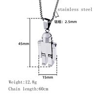 Hip-Hop Cool Style Robot 304 Stainless Steel Polishing Metal 18K Gold Plated Unisex main image 7