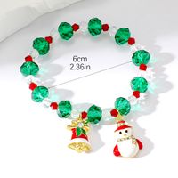 Elegant Christmas Streetwear Snowman Artificial Crystal Wholesale Bracelets main image 4