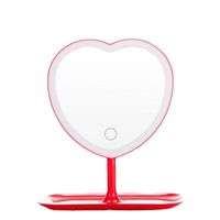 Lady Heart Shape Plastic Mirror 1 Piece main image 4