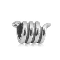 A Pack Of 3 Simple Style Animal Angel House Stainless Steel Polishing Beads Jewelry Accessories sku image 8