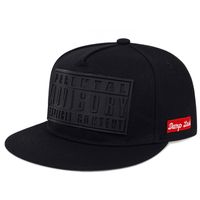 Unisex Hip-hop Retro Streetwear Letter Flat Eaves Baseball Cap sku image 1