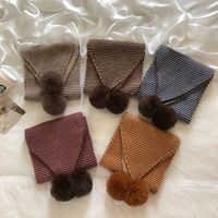Women's Elegant Modern Style Solid Color Knit Scarf main image 1