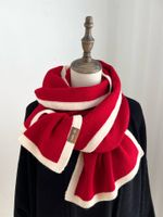 Women's Basic Korean Style Color Block Knit Scarf sku image 6