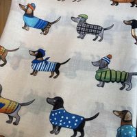 Women's Cartoon Style Cute Animal Cotton And Linen Scarf main image 3
