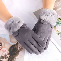 Women's Vintage Style Bow Knot Gloves 1 Pair main image 3