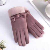 Women's Vintage Style Bow Knot Gloves 1 Pair sku image 22