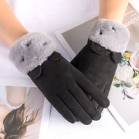 Women's Vintage Style Bow Knot Gloves 1 Pair main image 2