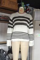 Women's Sweater Long Sleeve Sweaters & Cardigans Casual Simple Style Stripe sku image 4