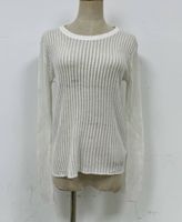 Women's Knitwear Long Sleeve Sweaters & Cardigans Simple Style Stripe Solid Color sku image 3