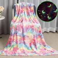 Vacation Solid Color Polyester Velvet Blanket sku image 1