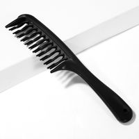 Basic Solid Color Plastic Hair Combs sku image 1