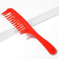 Basic Solid Color Plastic Hair Combs sku image 2
