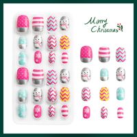 Christmas Cartoon Style Cartoon Plastic Nail Patches 1 Piece sku image 31