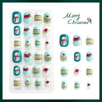 Christmas Cartoon Style Cartoon Plastic Nail Patches 1 Piece sku image 33